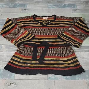 Jean Nicole Vintage Acrylic Sweater sz Medium